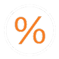 white-percent-icon-orange