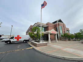 American Red Cross Van