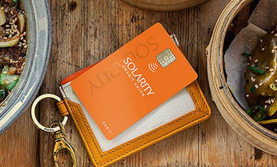 thumbnailfor Contactless Tap-to- Pay SolarityCU Credit and Debit card Visa thumbnail