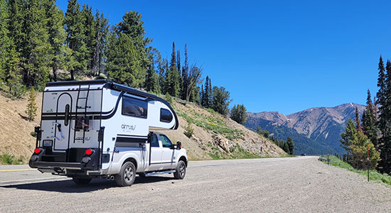 thumbnailfor Lyn and Steve's RV in the mountains