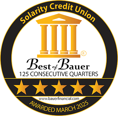 best of bauer 125 consecutive quarters five star rating badge