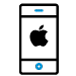 black-mobile-apple-icon-blue