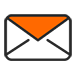 Orange email icon