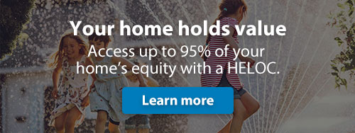 Access your home's equity with a heloc