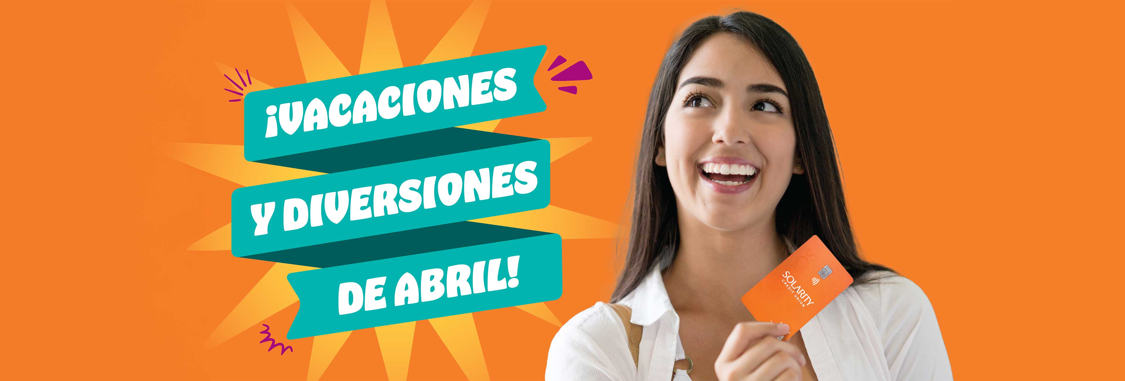 Vacaciones y diversiones de abril