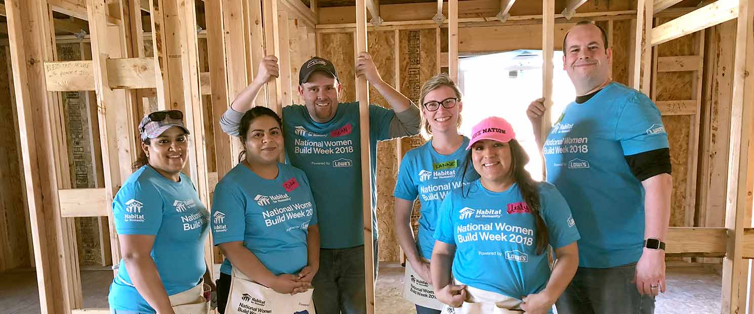 Solarity Employees collaborate with Habitat for Humanity in National Womans Build Week